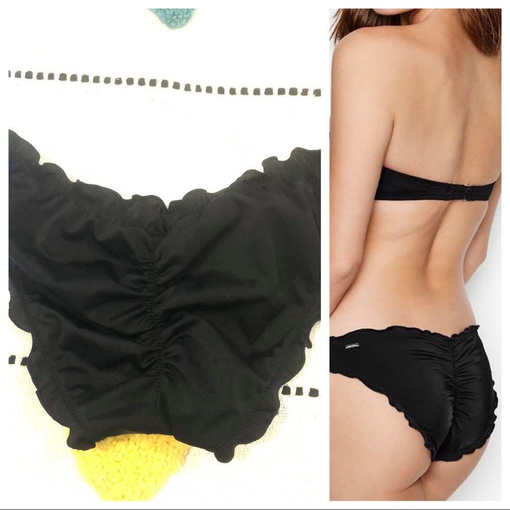 LOT OF 3! Victoria’s Secret Ruffle Bikini Bottoms